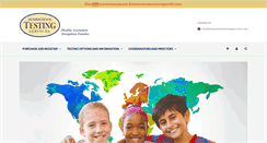 Desktop Screenshot of homeschooltestingservices.com